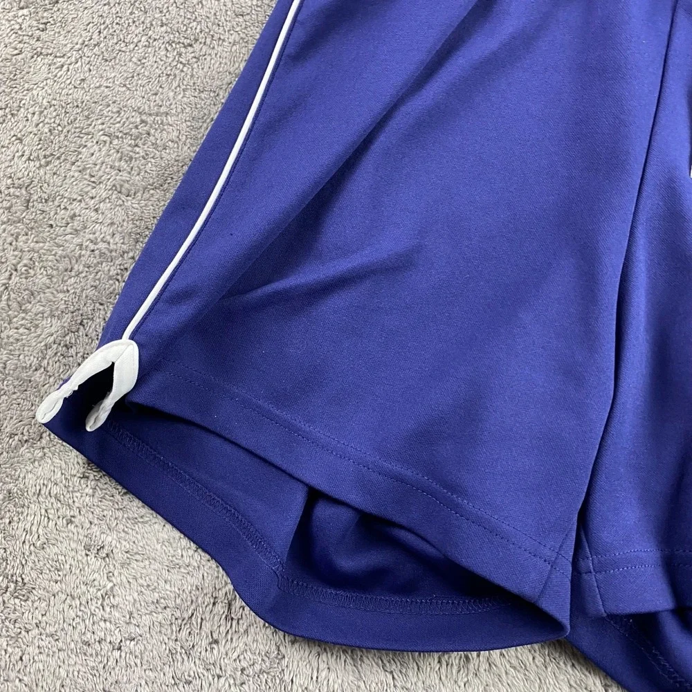 Vintage Adidas Running Jogging Soccer Shorts Mens Size Small Navy Blue